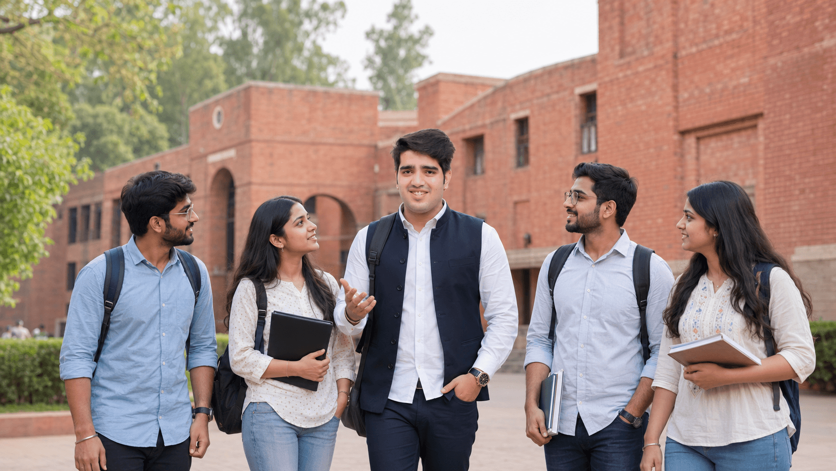 DU students on campus